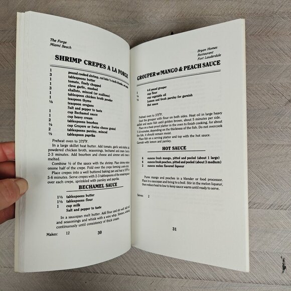 Famous Florida Seafood Recipes By Joyce LaFray Vintage Cookbook Local Ethnic - Picture 6 of 6